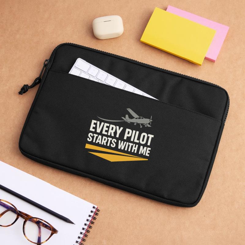Flight Instructor Cfi Pilot Aviation Instructor Laptop bag 13"