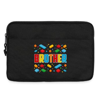 Frère brique constructeur Créatif Famille Bloc Amoureux - Sacoche pour ordinateur portable 13 pouces - noir - Devant