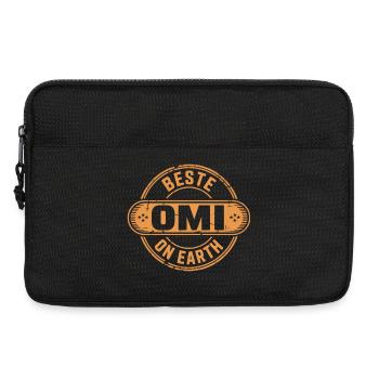 Beste Omi Geschenk Oma - Laptoptasche 13" - Schwarz - Vorne
