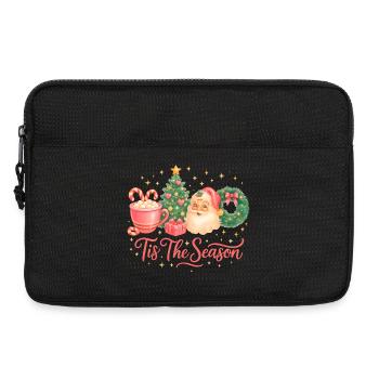 Tis The Season Cute Christmas Design - Laptoptasche 13" - Schwarz - Vorne