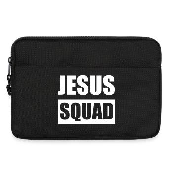 Jesus Squad Logo Tee - Laptoptasche 13" - Schwarz - Vorne