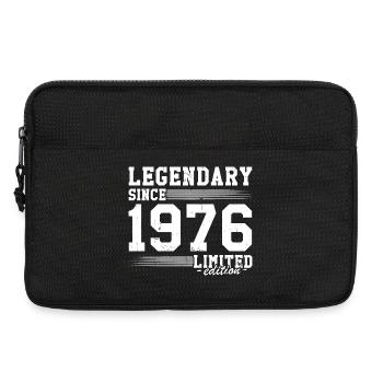 Legendary since 1976 50 Years Gift Birthday - Laptop bag 13" - black - Front