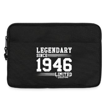 Legendary since 1946 80 Years Gift Birthday - Laptop bag 13" - black - Front