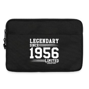 Legendary since 1956 70 Years Gift Birthday - Laptop bag 13" - black - Front