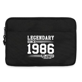 Legendary since 1986 40 Years Gift Birthday - Laptop bag 13" - black - Front