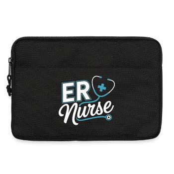 Stéthoscope Pflegeheld des urgences - Sacoche pour ordinateur portable 13 pouces - noir - Devant