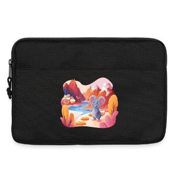 Sugar Scenery Mouse Adventure - Laptop bag 13" - black - Front