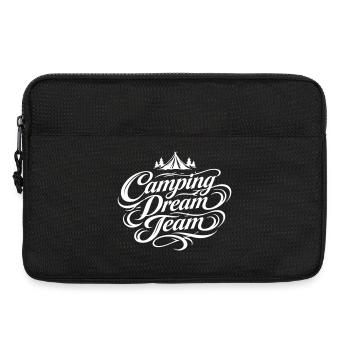 Camping Dream Team - Laptop bag 13" - black - Front
