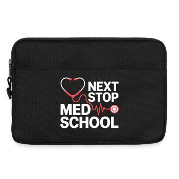 Thé cardiaque stéthoscope de l’école de médecine - Sacoche pour ordinateur portable 13 pouces - noir - Devant