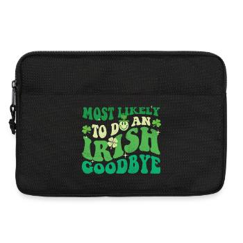 Am wahrscheinlichsten, um sich von St Pats zu verabschieden. - Laptoptasche 13" - Schwarz - Vorne