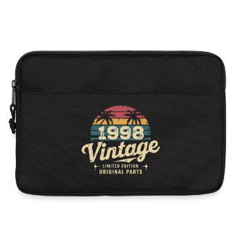 Großartig seit 1998 1998 Geburtstagsgeschenk - Laptoptasche 13" - Schwarz - Vorne