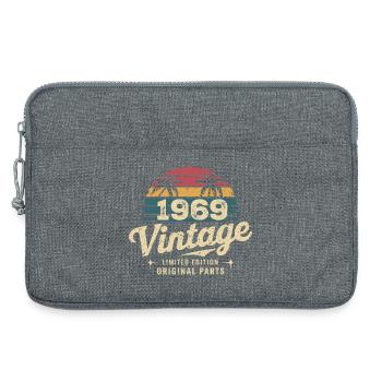 Awesome Since 1969 1969 Birthday Gift - Laptop bag 13" - heather grey - Front