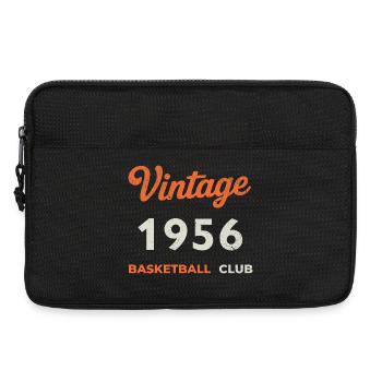 Vintage 1956 – Basketball Club Retro Birth Year - Laptop bag 13" - black - Front