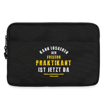 Hairdresser Intern Hairdresser Internship Hair Salon - Laptop bag 13" - black - Front