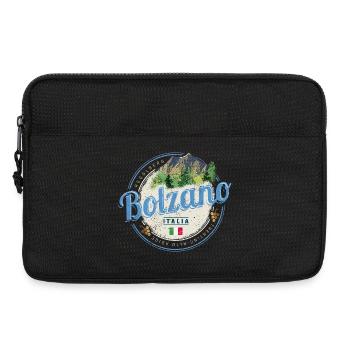 Bolzano, Trentin, Tyrol du Sud, Italie, souvenir vintage - Sacoche pour ordinateur portable 13 pouces - noir - Devant