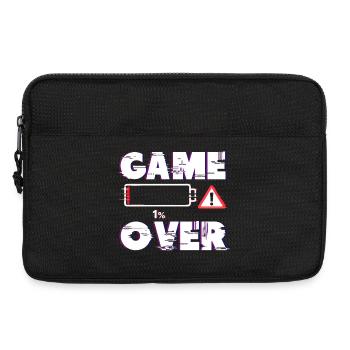 Gaming Gamer Videospiele Controller Zocken Zocker - Laptoptasche 13" - Schwarz - Vorne