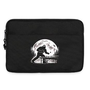 Joueur de tennis de table Bigfoot - Sacoche pour ordinateur portable 13 pouces - noir - Devant