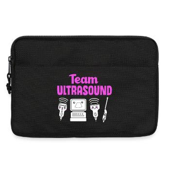 Ultraschall Techniker Ultraschalltechniker - Laptoptasche 13" - Schwarz - Vorne