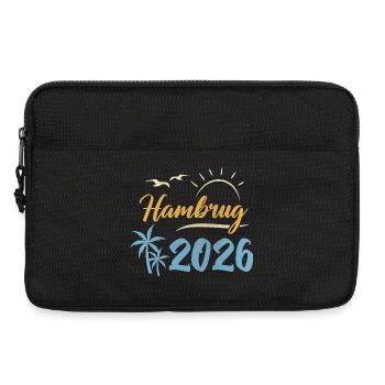 Hambourg 2026 - Sacoche pour ordinateur portable 13 pouces - noir - Devant