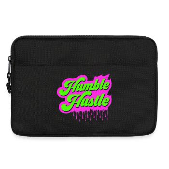 Humble Hustle Entrepreneur Businessman Businesswo - Laptop bag 13" - black - Front