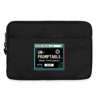 Unpromtable - Laptop bag 13" - black - Front