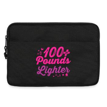 100+ Pounds Lighter - Laptop bag 13" - black - Front