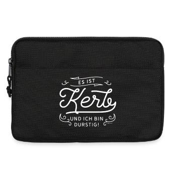 Es ist Kerb und ich bin durstig - Laptoptasche 13" - Schwarz - Vorne