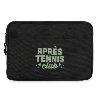 Apres Tennis Club Mädchen-Party-Ästhetik - Laptoptasche 13" - Schwarz - Vorne