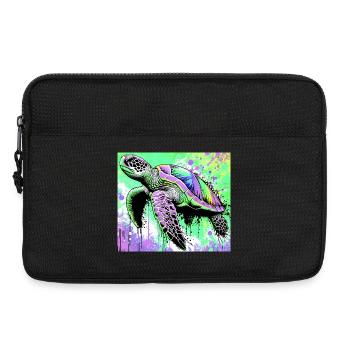 Schildkröte - Laptoptasche 13" - Schwarz - Vorne