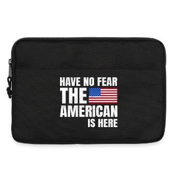 Have No Fear The American Is Here US-Amerikaner - Laptop bag 13" - black - Front