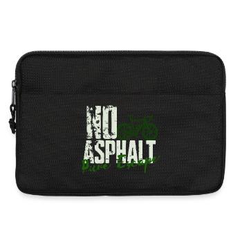 No Asphalt Pure Escape - Laptop bag 13" - black - Front