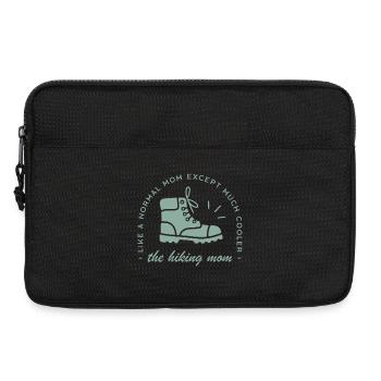 Wander-Mutter-Wanderer-Mama-Ästhetik - Laptoptasche 13" - Schwarz - Vorne