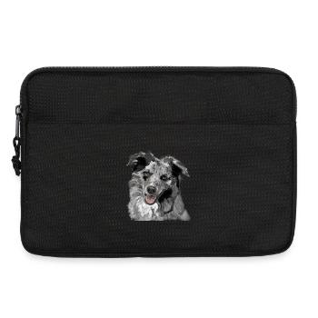 Berger australien - Sacoche pour ordinateur portable 13 pouces - noir - Devant