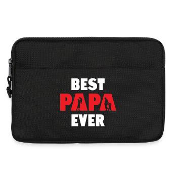 Bester Papa aller Zeiten - Laptoptasche 13" - Schwarz - Vorne