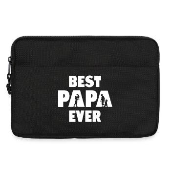 Bester Papa aller Zeiten - Laptoptasche 13" - Schwarz - Vorne
