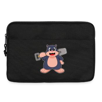 Mole Miner Shovel Mining - Laptop bag 13" - black - Front