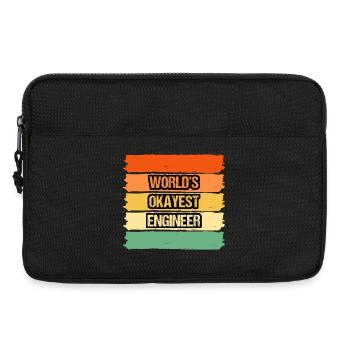 L’ingénieur le plus performant du monde Design inspirant - Sacoche pour ordinateur portable 13 pouces - noir - Devant