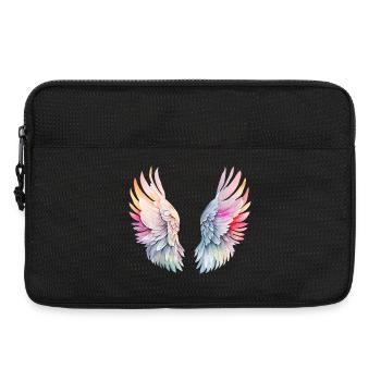 Flügel des Engels - Laptoptasche 13" - Schwarz - Vorne