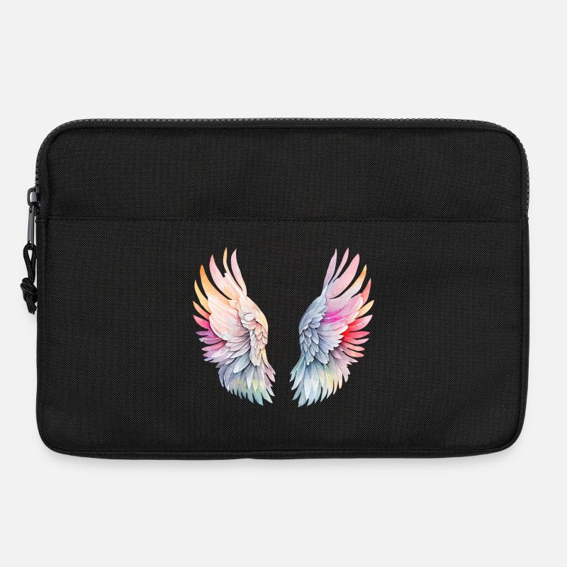 Flügel des Engels - Laptoptasche 13" - Schwarz