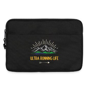 Durée de vie ultra running - Sacoche pour ordinateur portable 13 pouces - noir - Devant