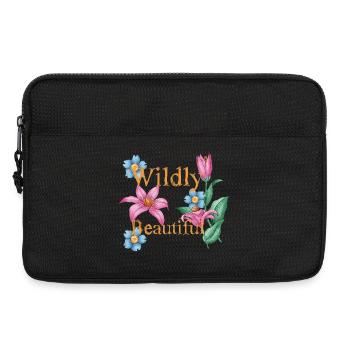 sauvage belle - Sacoche pour ordinateur portable 13 pouces - noir - Devant