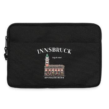 Innsbruck Autriche, tout simplement beau dessin - Sacoche pour ordinateur portable 13 pouces - noir - Devant