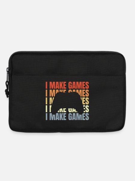 Spieleentwickler Spruch - Laptoptasche 13" - Schwarz