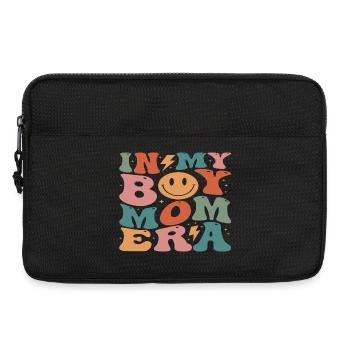 Colorful Design with Vintage Smile - Laptop bag 13" - black - Front