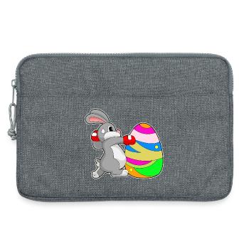 Boîtes de Pâques Bunny - Sacoche pour ordinateur portable 13 pouces - gris chiné - Devant
