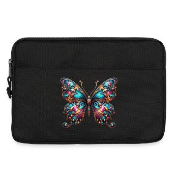 Schmetterling - Laptoptasche 13" - Schwarz - Vorne