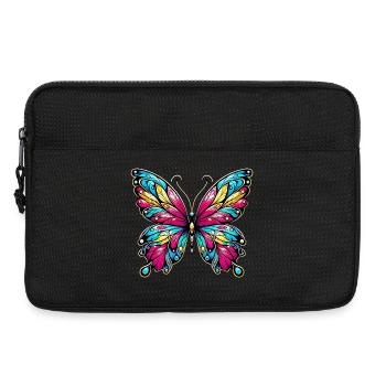 Schmetterling - Laptoptasche 13" - Schwarz - Vorne