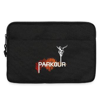 Parkour Ninja - color-white - Laptoptasche 13" - Schwarz - Vorne