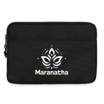 Maranatha Christus kommt bald - Laptoptasche 13" - Schwarz - Vorne
