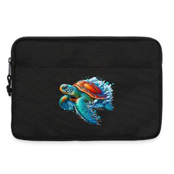 Schildkröte - Laptoptasche 13" - Schwarz - Vorne